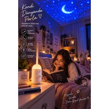 Teknoşık Çocuk Odası Için Yıldızlı Gökyüzü Projeksiyon Gece Lambası