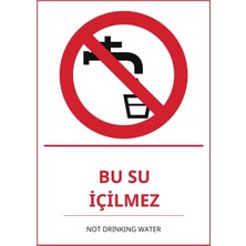 Ti Play Hastane Bu Su Içilmez Pvc Isg Levha 50X70CM