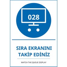 Ti Play Hastane Sıra Ekranını Takip Ediniz Pvc Isg Levha 50X70CM
