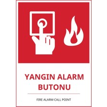 Ti Play Hastane Yangın Alarm Butonu Pvc Isg Levha 35X50CM