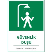 Ti Play Hastane Güvenlik Duşu Pvc Isg Levha 35X50CM