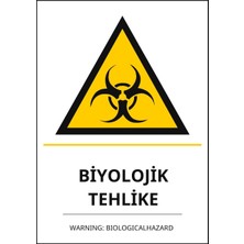 Ti Play Hastane Biyolojik Tehlike Pvc Isg Levha 50X70CM