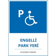 Ti Play Hastane Engelli Park Yeri Pvc Isg Levha 21X30CM