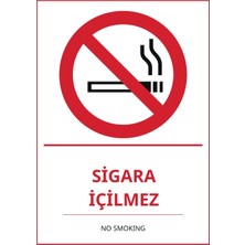 Ti Play Hastane Sigara Içilmez Pvc Isg Levha 21X30CM