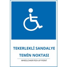 Ti Play Hastane Tekerlekli Sandalye Temin Noktası Pvc Isg Levha 35X50CM