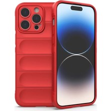 TeknoKapsül iPhone 16 Pro Max Kılıf Optimum Silikon - Kırmızı