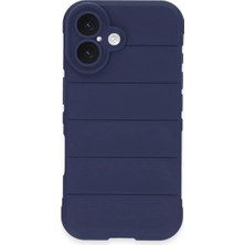 TeknoKapsül iPhone 16 Kılıf Optimum Silikon - Lacivert
