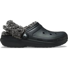 Crocs Classic Fleece Lined Clog Çocuk Terlik 212856-001 Black