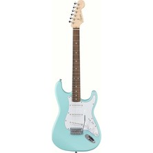 Squier Fsr Debut Stratocaster Laurel Klavye Daphne Blue Elektro Gitar