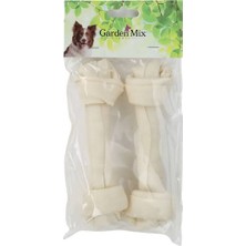 Zenviaa Gardenmix Beyaz Düğümlü Deri Kemik 7-7,5 2 Li ZENVIAA365423