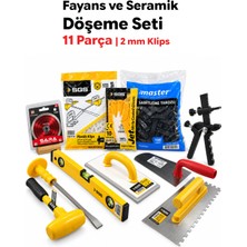 Tabis Fayans Seramik Döşeme Seti | 11 Paraça Tek Paket