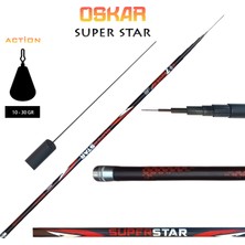 Oskar Carbon Super Star Gol Kamışı 600CM