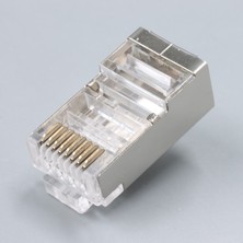 Fully RJ45 Metal Konnektör 1pk (100LÜK)