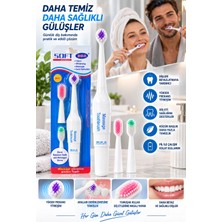 Diş Aralarını Temizlemeye Yardımcı Titreşimli Diş Fırçası Midastech