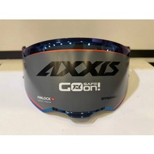 Kask Camı Axxis V-31B Blue (Panther 2026)