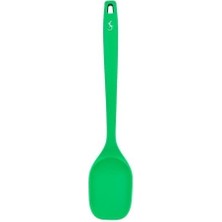 Lurch - Platin Silikon Servis Kaşığı 33,5 cm Yeşil - Yanmaz, Yapışmaz, Bükülmez, Çizmez, Tat ve Koku Bırakmaz - 240094