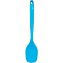 Lurch - Platin Silikon Servis Kaşığı 33,5 cm Mavi - Yanmaz, Yapışmaz, Bükülmez, Çizmez, Tat ve Koku Bırakmaz - 240114