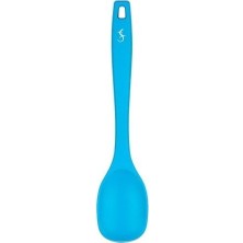 Lurch - Platin Silikon Yemek Kaşığı 28 cm Mavi - Yanmaz, Yapışmaz, Bükülmez, Çizmez, Tat ve Koku Bırakmaz - 240101