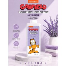 Velora Grup Garfield Kedi Tuvaleti Koku Giderici Deodorizer Lavanta Kokulu 500 gr