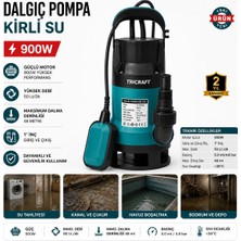 Tricraft 900W Dalgıç Kirli Su Pompası