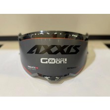 Kask Camı Axxis V-31B Gümüş (Panther 2026)