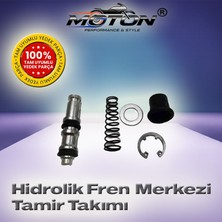 Moton Motosiklet Hidrolik Fren Üst Merkez Tamir Seti Piston ve Conta Takımı