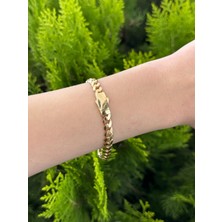 Topaloğlu 8 Ayar Altın Taşsız Gurmet Bileklik 4.15 gr