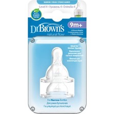 Dr Brown's Dr.brown's Dar Ağız 4.evre 2'li Silikon Biberon Emziği