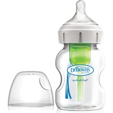 Dr Brown's Dr.brown's Geniş Ağız Anti Kolik Options+ Cam Biberon 150 ml
