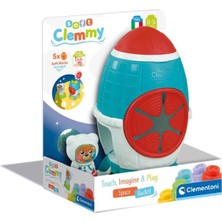 Clementoni Baby Soft Clemmy Yumuşak Blok Duyusal  Roket 17806