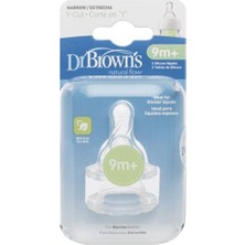 Dr Brown's Dr.brown's Dar Ağız Y Kesim 2'li Silikon Biberon Emziği