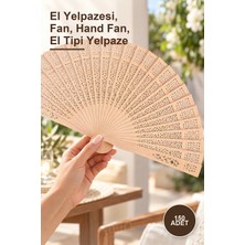 Yenilig 150 Adet Ahşap Yelpaze – El Yelpazesi, Fan, Hand Fan, El Tipi Yelpaze