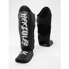Hercules Aıgıs 1.2 Siyah Çiçek Desenli Kaval Koruyucu | Shin Guard