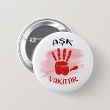 Genç Box Aşk 5 Vakittir – Iğneli Rozet- 2 Adet
