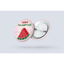 Genç Box Gaza Palastine - Iğneli Rozet (10 Adet)