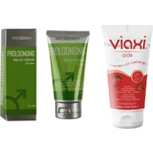 Viaxi Proloongıng Krem 56 Ml+Viaxi Çilek Aromalı Kayganlaştırcı