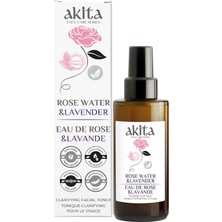 Akita Doğal Lavantalı Gül Suyu (Yatıştırıcı Tonik) 100mL