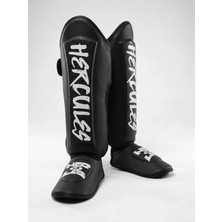 Hercules Aıgıs 1.3 Siyah Şimşek Desenli Kaval Koruyucu | Shin Guard