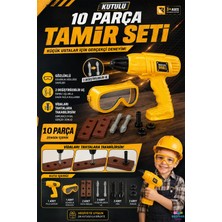 Brother Toys Oyuncak Tamir Seti Matkap Oyuncak Toplam 10 Parça