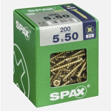 4 Adet Spax Havşa Vida Sarı 5X50