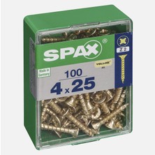 5 Adet Spax Havşa Vida Sarı 4X25