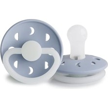 Frigg Frıgg Moon Phase Silikon Emzik - Karanlıkta Parlayan - Powder Blue Night 0-6 Ay
