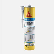 7 Adet Sikasil C-3000 cc Silikon Mastik Şeffaf Kartuş