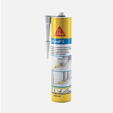 3 Adet Sikasil C3000 cc Silikon Mastik Beyaz Kartuş
