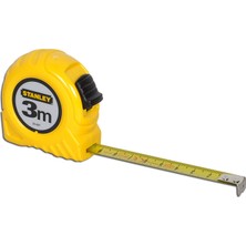 6 Adet Stanley Seri 3m 13 mm Çelik Metre Sarı