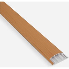 5 Adet Mutlusan Kablo Kanalı 2m Balıksartı Armut 60X15 mm