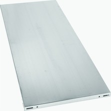 4 Adet Regalux Metal Raf 120X50 cm Gümüş