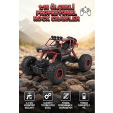 Farbu Oyuncak Rock Crawler 1:16 Ölçek 4x4 Uzaktan Kumandalı Buggy Jeep 27 Mhz Kumanda Kontrollü Oyuncak Jeep