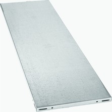 4 Adet Regalux Metal Raf 120X35 cm Gümüş