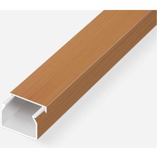 6 Adet Mutlusan Kablo Kanalı 2 M Armut 25X16 mm